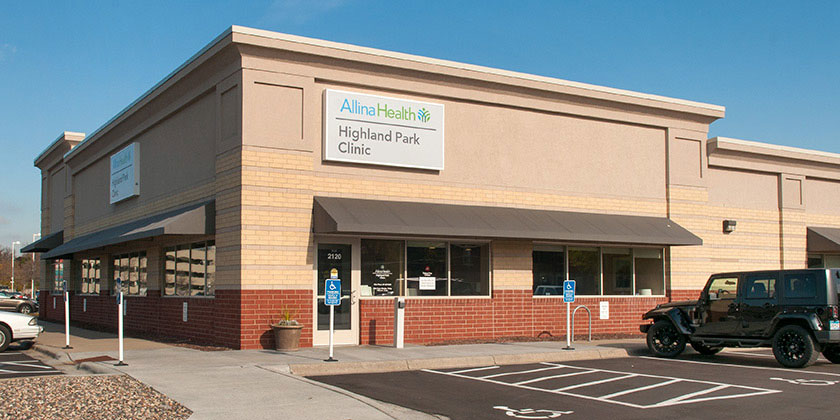 Medical Clinic in St. Paul MN  Allina Health Highland Park Clinic