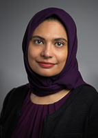 Headshot of Fatima Khan, a provider who specializes in Hematology
