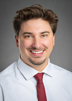 Headshot of Evan Jungbauer, a provider who specializes in Family Medicine