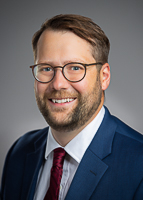 Headshot of Marcus Geffre, a provider who specializes in General Surgery