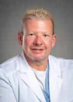 Headshot of Ken McRaid, a nurse practitioner who sees hospitalized patients at Mercy Hospital.