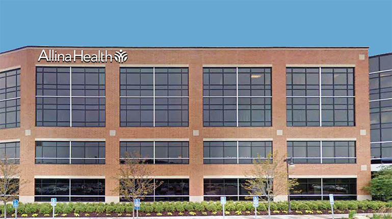 Allina Health Eden Prairie Clinic exterior