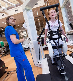 Transitional Rehabilitation Program care team member with patient