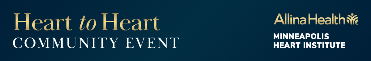 Heart to Heart community event banner